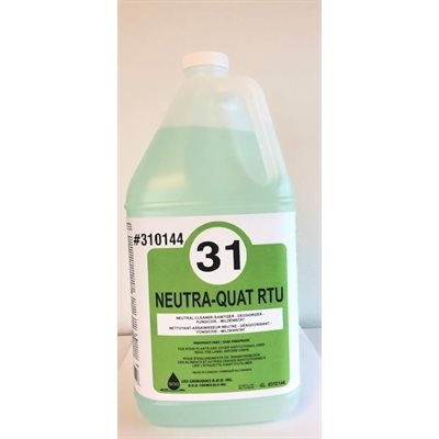 Désinfectant Neutra-Quat RTU 4L #31