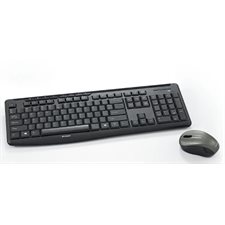 Verbatim Silent Wireless Mouse and Keyboard, Black